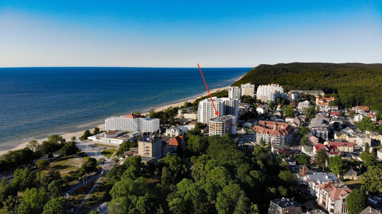 Apartament Horyzont Bursztyn Miedzyzdroje Kültér fotó
